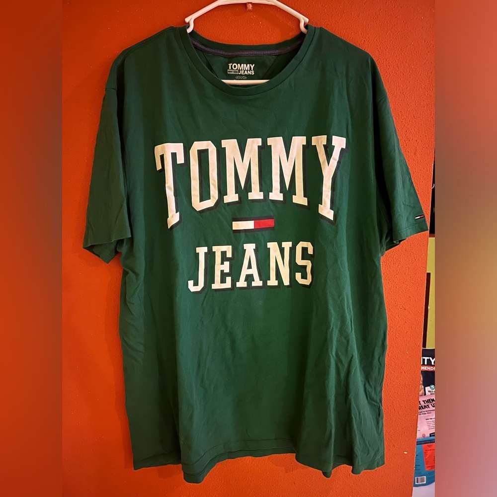 Tommy Hilfiger Green T-Shirt for Men